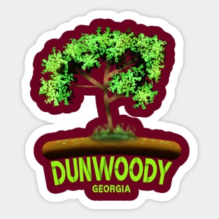 Dunwoody Georgia Sticker